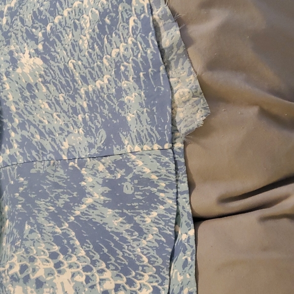 Lulu's Mermaid's Tale Blue Maxi Dress - Picture 4 of 4